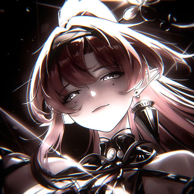 Profile picture asset — high-contrast character portrait