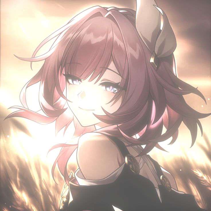 Profile picture asset — character in a golden field
